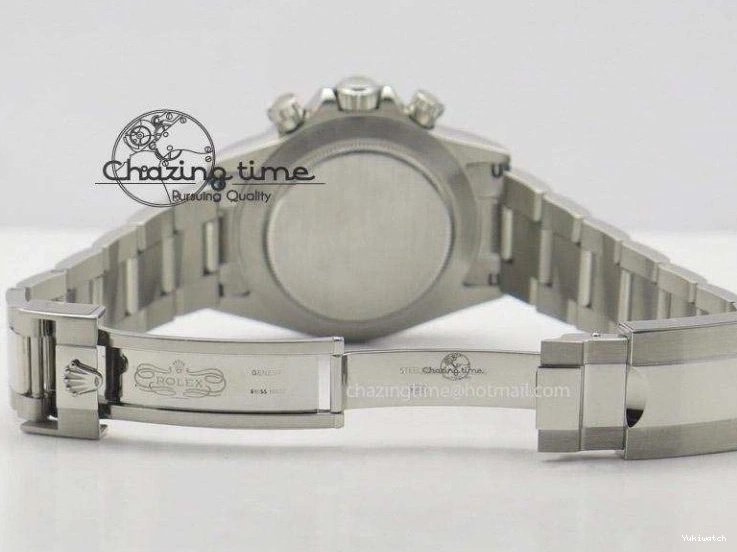 Best Daytona Dial SS (Same A23J Bracelet as White JF Edition Genuine) On 116520 Thickness 1024